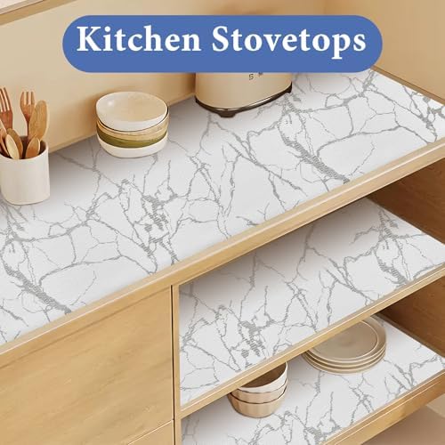 Drawer and Shelf Liner for Kitchen Cabinet: 23.6 in X 30 Ft Non Slip