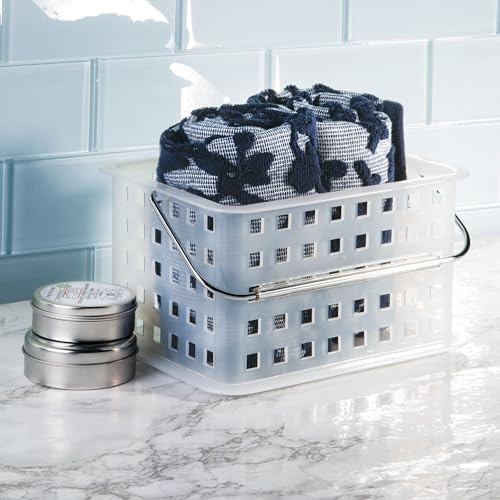 InterDesign iDesign Small Shower Caddy, Clear Frost (Pack of 9)