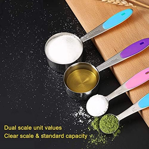 Under Sink Organizer 2 Pack, Adjustable High Load-bearing Reinforced Carbon Steel Smooth Pull-out Kitchen Bathroom Storage Organizer, Yellow Measuring Cups Stainless Steel