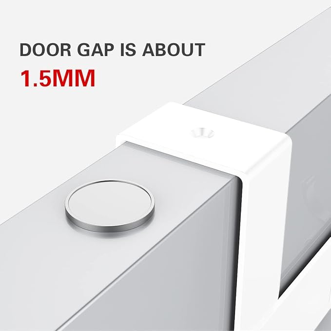 Over the Door 6 Hooks Hanger, White Door Hook for Hanging, Clothes Hooks for Bathroom, Hook Rail