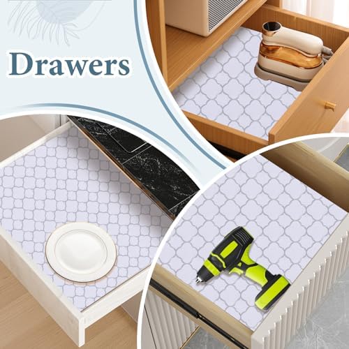 Shelf Drawer Liners for Kitchen Cabinets 17 in X 20 Ft Drawer Liner