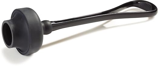 Carlisle FoodService Products 3643903 Ergonomic Power Plunger, 22" Overall Length, Black