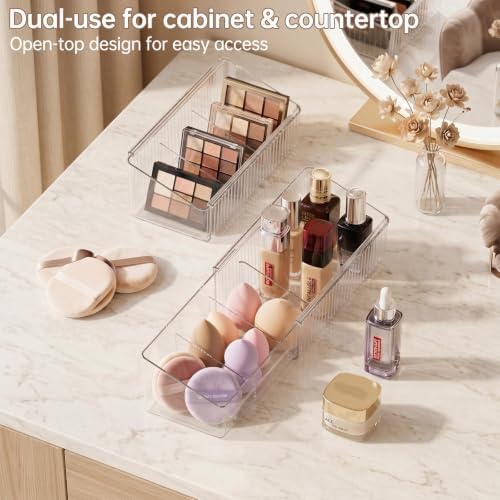 Expandable Medicine Cabinet Organizer for Bathroom, 2 Pack