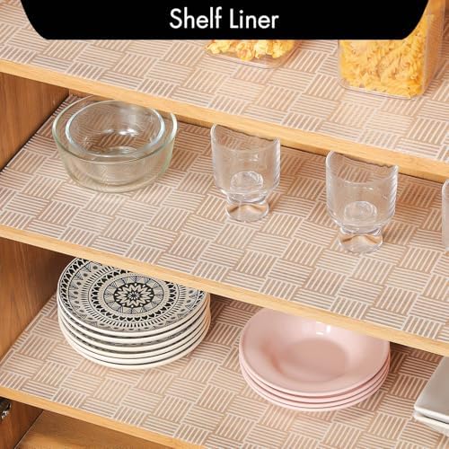 Cooyes Shelf and Drawer Liner for Kitchen Cabinets – Non-Adhesive