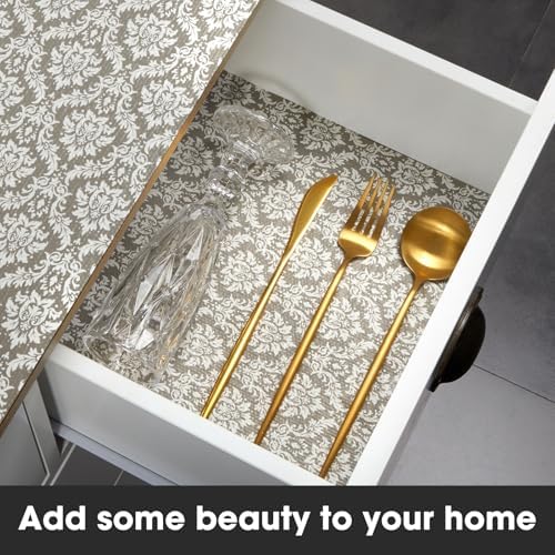 Drawer and Shelf Liner for Kitchen Cabinets, 18IN X 30FT