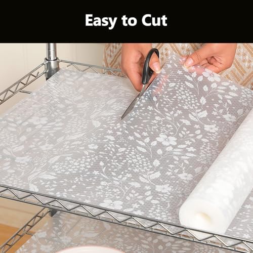 INNOLITES Shelf Liner for Kitchen Cabinets, Non-Adhesive Drawer Liner