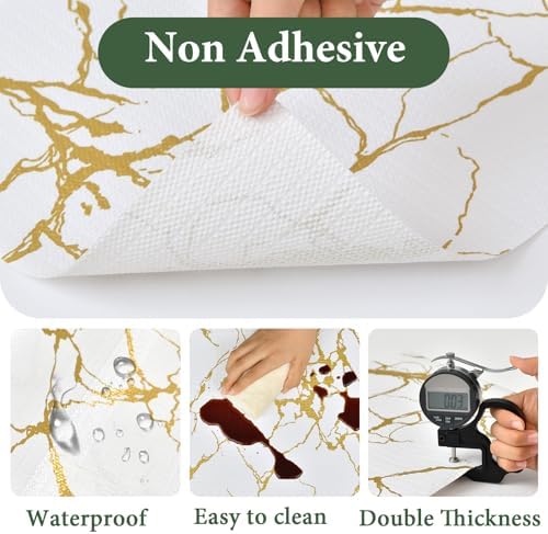 Drawer and Shelf Liner for Kitchen Cabinet Non Slip Waterproof