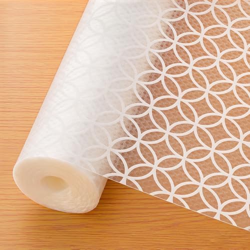 Cooyes Shelf Liner for Kitchen Cabinets – Non-Adhesive Drawer Liner