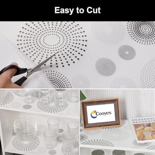 Cooyes Shelf and Drawer Liner for Kitchen Cabinets – Non-Adhesive