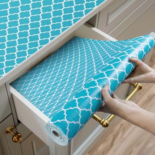 Shelf and Drawer Liner for Kitchen Cabinet Non-Adhesive Non Slip