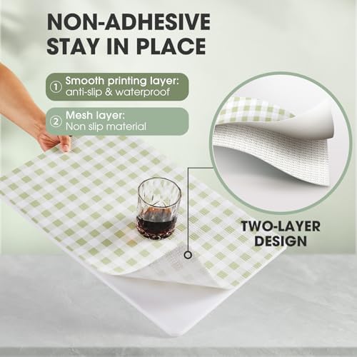 Drawer and Shelf Liner for Kitchen Cabinets, 18IN X 20FT