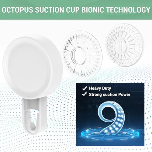 LUXEAR Shower Caddy Suction Cup Shower Basket 3 Pack