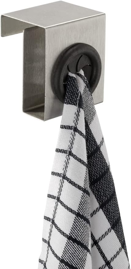 Wenko "Push Kitchen/Door Hook, Silver