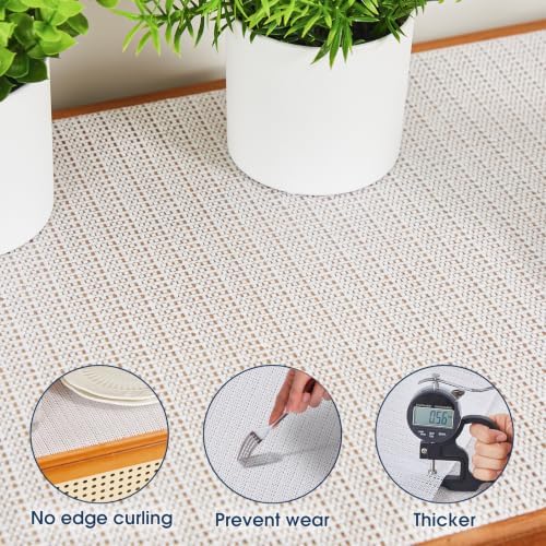 Drawer and Shelf Liner for Kitchen Cabinets, Clear, 12IN X 20FT
