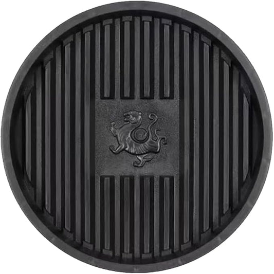 Plunger Tray Plunger Mat,Anti-Slip Drip Holder for Bathroom Kitchen Storage | Universal Toilet Plunger Holder Drip Tray,Air Drying Mat for Plungers Wicks Water,Dries Quickly.Protects Floors from Stains