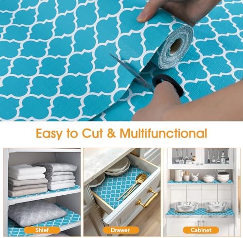 Shelf and Drawer Liner for Kitchen Cabinet Non-Adhesive Non Slip