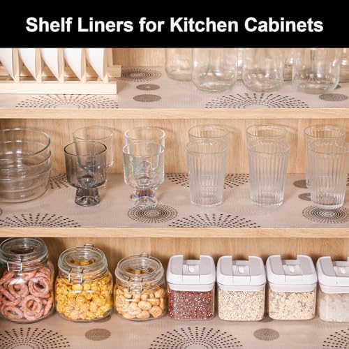 Cooyes Shelf and Drawer Liner for Kitchen Cabinets – Non-Adhesive