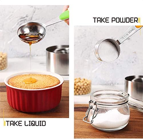 Under Sink Organizer 2 Pack, Adjustable High Load-bearing Reinforced Carbon Steel Smooth Pull-out Kitchen Bathroom Storage Organizer, Yellow Measuring Cups Stainless Steel