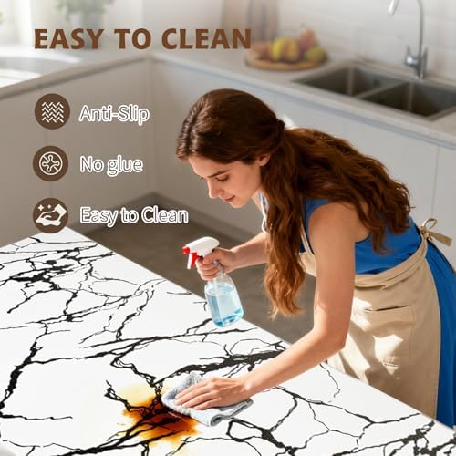 2-Layer Drawer and Shelf Liner for Kitchen Cabinet: 12 in X 20 Ft