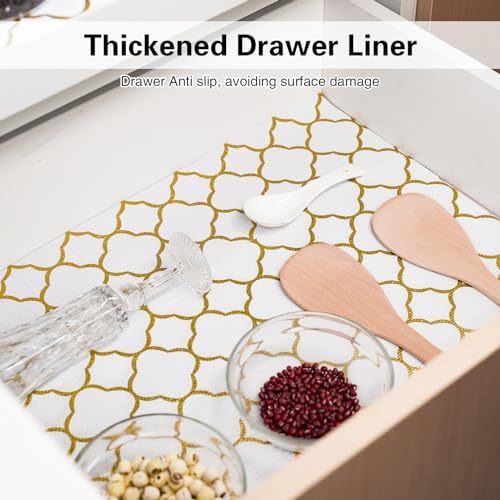 Drawer and Shelf Liner for Kitchen Cabinet Non-Adhesive 12in x 30FT