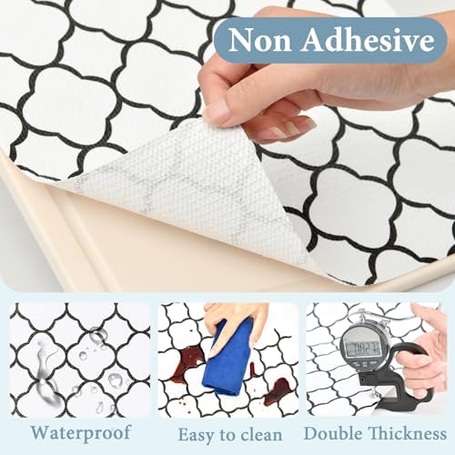 Shelf Drawer Liners for Kitchen Cabinets 12 in X 20 Ft Drawer Liner