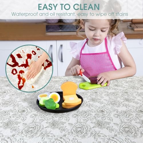 Drawer and Shelf Liner for Kitchen Cabinets, Rose, 24IN X 20FT