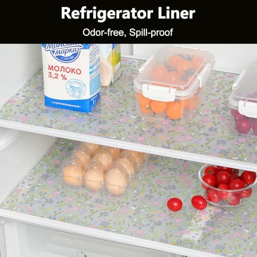 INNOLITES Shelf Liner for Cabinet, Non Adhesive Drawer & Fridge Liner