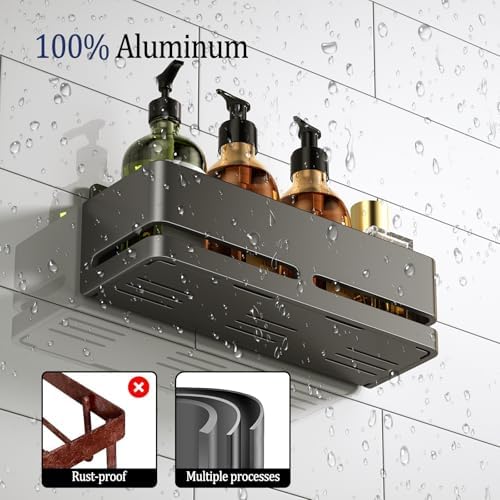 Shower Caddy 2-Pack Shower Shelf, Heavy-Duty Bathroom Storage Shelf