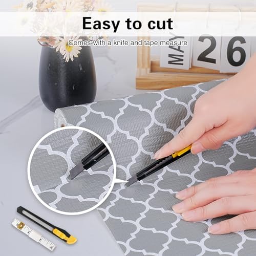 Drawer and Shelf Liner for Kitchen Cabinet Non-Adhesive 18in x 20FT