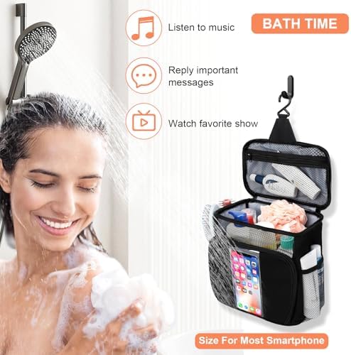 Dorm Room Essentials for Guys, Quick Dry Mesh Shower Caddy, Travel Toiletry Bag for Men and Women, Travel Cruise Ship Camping Essentials, Large Makeup Organizer for Full-Sized Toiletries Gifts for Men