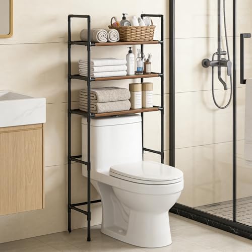 Over The Toilet Storage Cabinet, 3-Layer Toilet Bathroom Organizer
