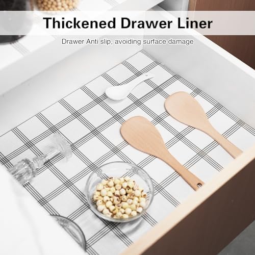 Drawer and Shelf Liner for Kitchen Cabinet Non-Adhesive 12in x 10FT