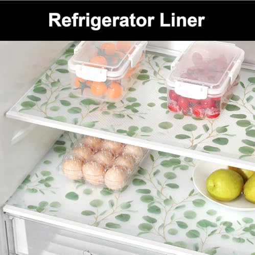 Cooyes Shelf Liners for Kitchen Cabinets Waterproof Kitchen Cupboard Mats