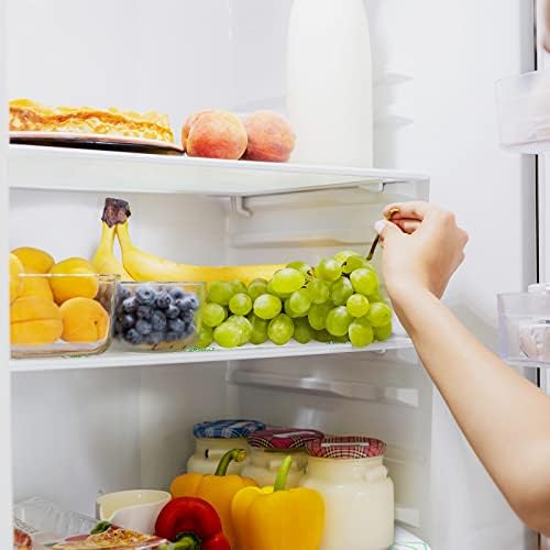 Amyhill 10 Pcs Refrigerator Liners Absorbent Fridge Shelf Mats, Fruit