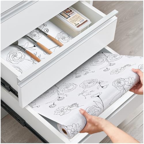 Drawer and Shelf Liner for Kitchen Cabinets, 12IN X 20FT