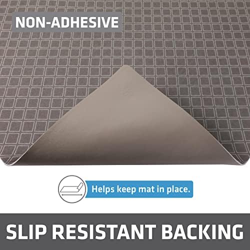 Drymate Premium XL Under Sink Mat, Waterproof Liners, 24”x59”, Taupe