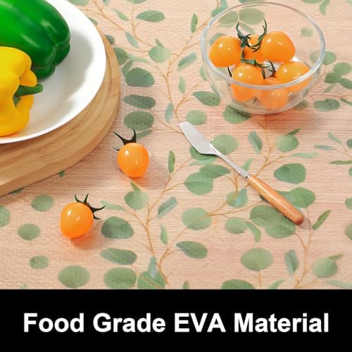 Cooyes Shelf Liner Drawer Liners, Shelf Liners for Kitchen Cabinets, Non-Adhesive Cabinet Liner, EVA Waterproof Non-Slip Refrigerator Liners for Kitchen Drawers
