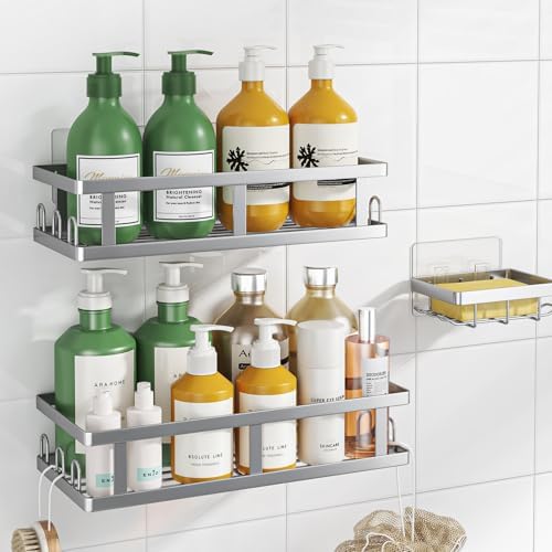 Youvip Shower Caddy, Silver