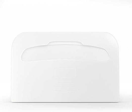 Commercial Toilet Seat Cover Dispenser Wall Mount, White Half-Fold Toilet Seat Cover Holder for Bathroom/Restroom
