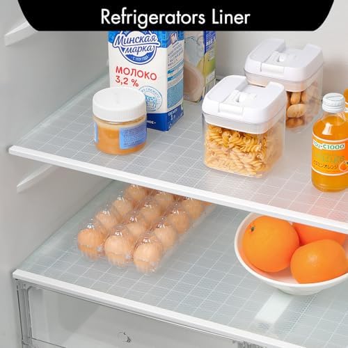Cooyes Shelf Liner for Kitchen Cabinets – Non-Adhesive Drawer Liner