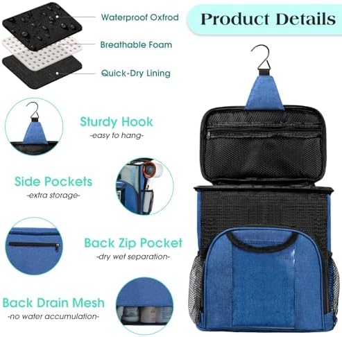 Attmu Mesh Shower Caddy Portable Dorm Room Essentials, Toiletry Tote Bag