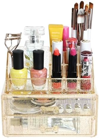 Ikee Design Acrylic Clear Makeup Cosmetics Lip Gloss Organizer