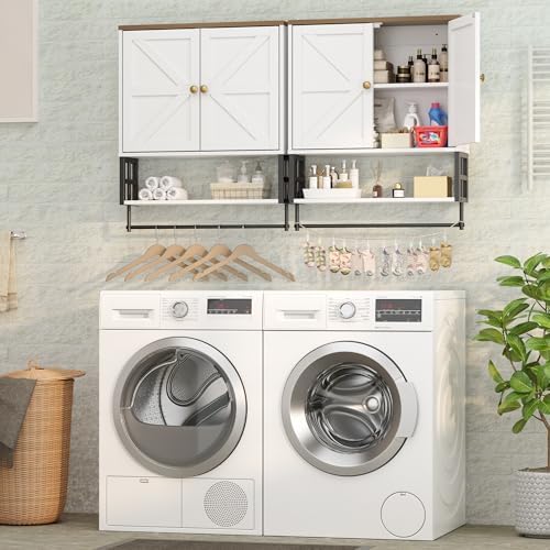 Wall Mounted Bathroom Storage Large Farmhouse Medicine Cabinet