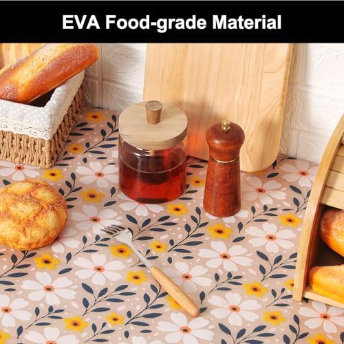 Cooyes Shelf Liner Non-Adhesive EVA Cabinet & Drawer Liner 17.5" x 240"