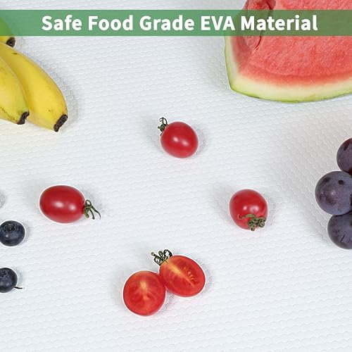 Shelf Liners 27 inch x 20 ft Shelf Liners for Kitchen cabinets nonstick Shelf Lining Drawer Mats EVA Protector for Cupboard (White,27 inch x 20 ft)