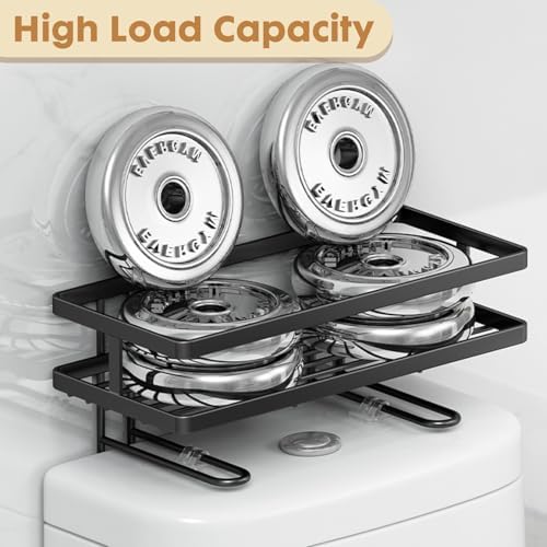 ShellKingdom Over the Toilet Storage Shelf, Toilet Paper Holder Stand Rack
