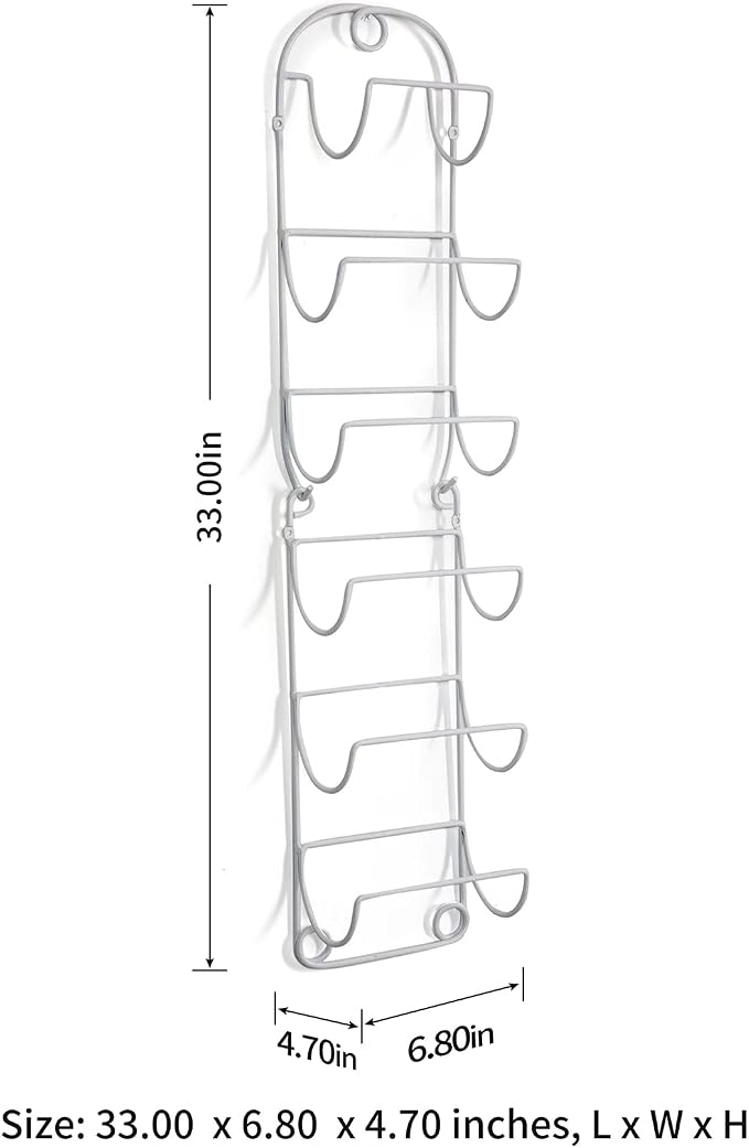 Towel Racks for Bathroom Wall Mounted Metal Wine Rack Towel Shelf Towel Holder for Bath White