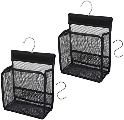 Serial Type Mesh Shower Caddy, Hook Type Mini Storage Basket, Hanging Mesh Fitness Swimming Storage Basket (2)