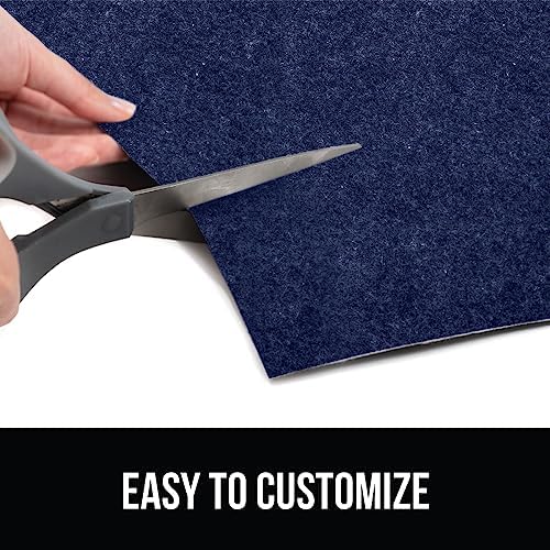 GORILLA GRIP LeakGuard Under Sink Mat for Kitchen Cabinet, 24x50 Navy
