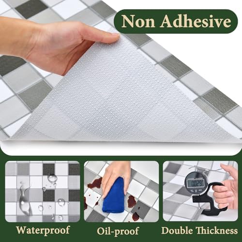 Drawer and Shelf Liner for Kitchen Cabinet: 23.6 in X 20 Ft Non Slip